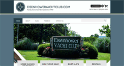 Desktop Screenshot of eisenhoweryachtclub.com